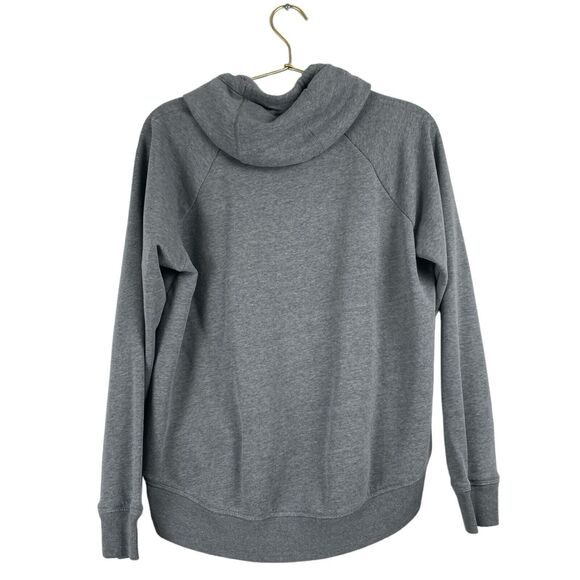 Under Armour Hoodie Womens Pullover Gray‎ Drawstring Sweatshirt 70 - Picture 4 of 7